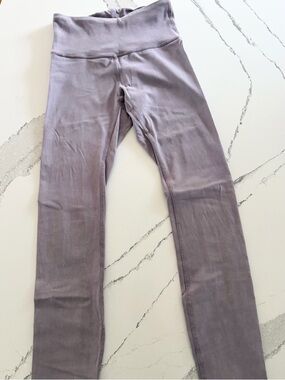lululemon athletica Lavender Gray High-Rise Leggings